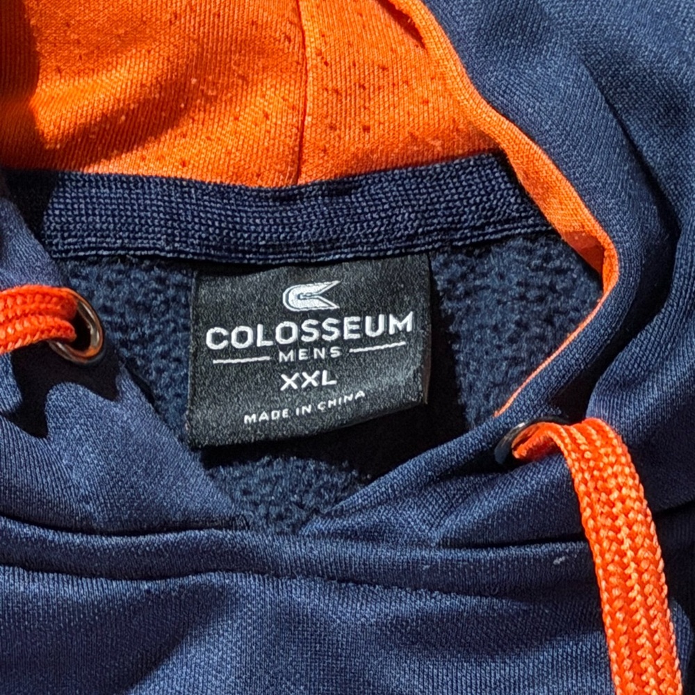 Men's  XXL UVA colosseum pullover hoodie Virginia Cavaliers - Picture 3 of 3